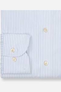 OLYMP Luxor Modern Fit Hemd bleu, Gestreift