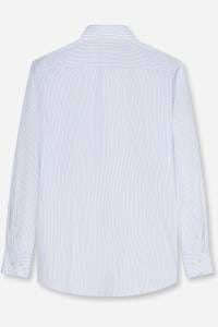 OLYMP Luxor Modern Fit Hemd bleu, Gestreift