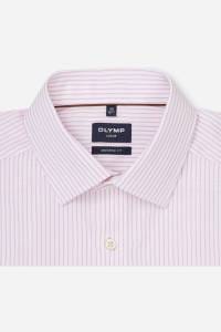 OLYMP Luxor Modern Fit Hemd hellrose, Gestreift