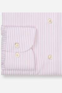 OLYMP Luxor Modern Fit Hemd hellrose, Gestreift