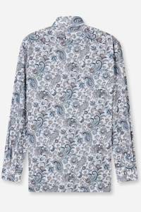 OLYMP Luxor Modern Fit Hemd weiss, Bedruckt