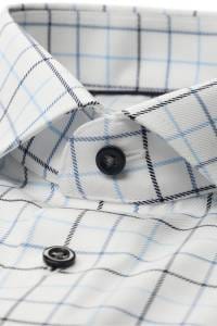 OLYMP Luxor Modern Fit Hemd weiss, Kariert