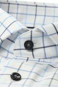 OLYMP Luxor Modern Fit Hemd weiss, Kariert