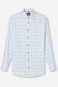 OLYMP Luxor Modern Fit Hemd weiss, Kariert