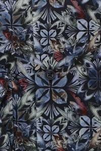 OLYMP Luxor Modern Fit Hemd marine, Blumen