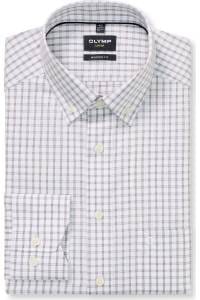 OLYMP Luxor Modern Fit Hemd nougat, Kariert