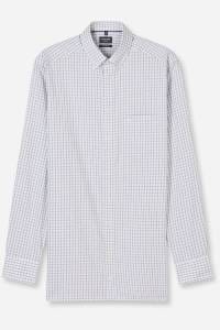 OLYMP Luxor Modern Fit Hemd nougat, Kariert