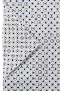 OLYMP Luxor Modern Fit Hemd weiss, Bedruckt