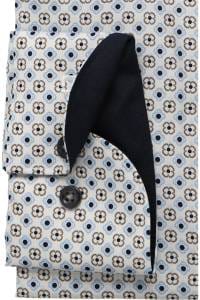 OLYMP Luxor Modern Fit Hemd weiss, Bedruckt