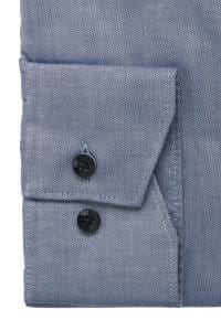 OLYMP Luxor Modern Fit Hemd rauchblau, Einfarbig