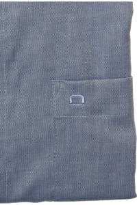 OLYMP Luxor Modern Fit Hemd rauchblau, Einfarbig
