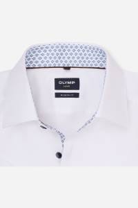 OLYMP Luxor Modern Fit Hemd weiss, Einfarbig