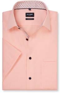 OLYMP Luxor Modern Fit Hemd orange, Einfarbig