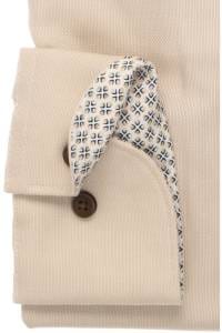 OLYMP Luxor Modern Fit Hemd beige, Einfarbig