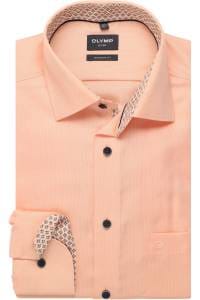 OLYMP Luxor Modern Fit Hemd orange, Einfarbig