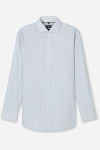 OLYMP Luxor Modern Fit Hemd silbergrau, Gestreift