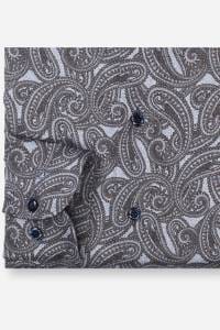 OLYMP Luxor Modern Fit Hemd marine, Bedruckt