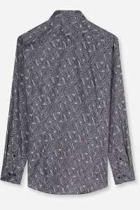 OLYMP Luxor Modern Fit Hemd marine, Bedruckt