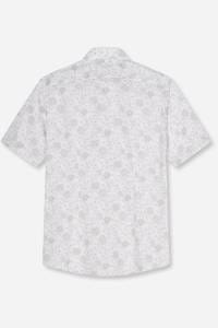 OLYMP Luxor Modern Fit Hemd weiss, Blumen