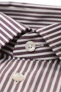 OLYMP Luxor Performance Climate Control Modern Fit Hemd aubergine, Gestreift