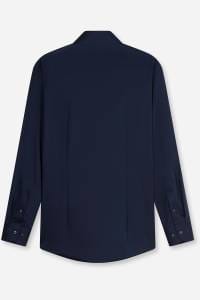 OLYMP Luxor Modern Fit Hemd kobalt, Einfarbig