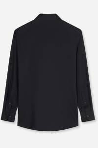OLYMP Luxor Modern Fit Hemd schwarz, Einfarbig