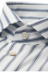OLYMP Luxor Modern Fit Hemd blau, Gestreift