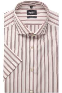 OLYMP Luxor Modern Fit Hemd pink, Gestreift
