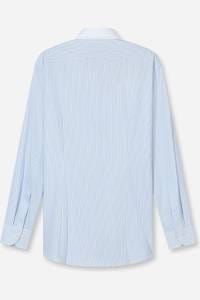OLYMP Luxor Modern Fit Hemd blau, Gestreift