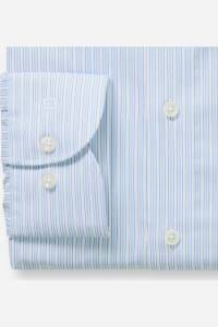 OLYMP Luxor Modern Fit Hemd blau, Gestreift