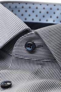 OLYMP Luxor Modern Fit Hemd marine, Einfarbig