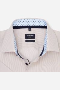 OLYMP Luxor Modern Fit Hemd beige, Einfarbig