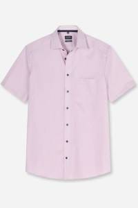 OLYMP Luxor Modern Fit Hemd mauve, Gestreift