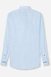 OLYMP Luxor Modern Fit Hemd blau, Gestreift