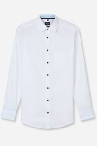 OLYMP Luxor Modern Fit Hemd weiss, Einfarbig