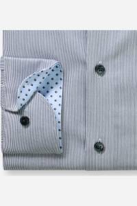 OLYMP Luxor Modern Fit Hemd blau, Gestreift