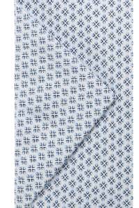 OLYMP Luxor Modern Fit Hemd blau, Bedruckt