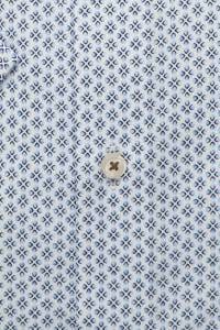 OLYMP Luxor Modern Fit Hemd blau, Bedruckt