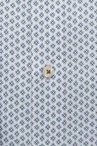 OLYMP Luxor Modern Fit Hemd bleu, Bedruckt