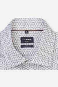 OLYMP Luxor Modern Fit Hemd natur, Bedruckt