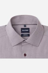 OLYMP Luxor Performance Climate Control Modern Fit Hemd chianti, Einfarbig