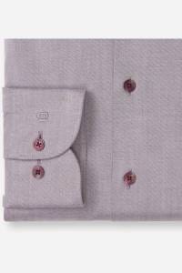 OLYMP Luxor Performance Climate Control Modern Fit Hemd chianti, Einfarbig