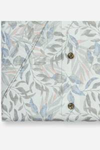 OLYMP Luxor Modern Fit Hemd oliv, Bedruckt