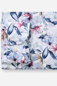OLYMP Luxor Modern Fit Hemd marine, Bedruckt