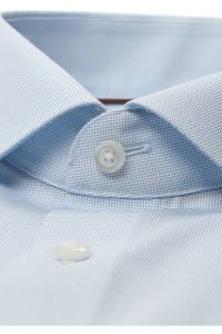 OLYMP Luxor Modern Fit Hemd bleu, Gemustert