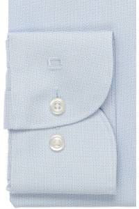 OLYMP Luxor Modern Fit Hemd blau, Bedruckt