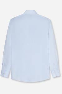OLYMP Luxor Modern Fit Hemd blau, Bedruckt
