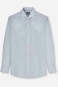 OLYMP Luxor Modern Fit Hemd blau, Bedruckt