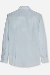 OLYMP Luxor Modern Fit Hemd blau, Bedruckt