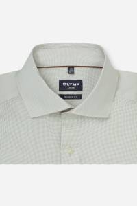 OLYMP Luxor Modern Fit Hemd nougat, Bedruckt